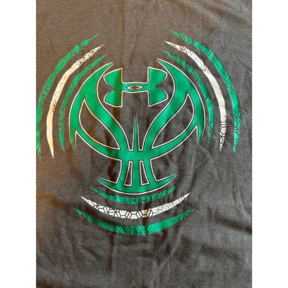 Under Amour Size Medium Men's T-shirt Heat Gear Basket Ball Tee - Picture 2 of 5